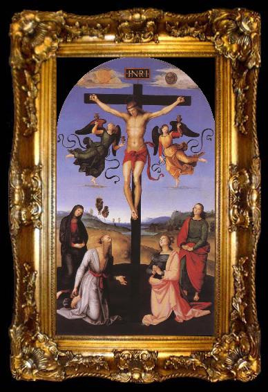 framed  RAFFAELLO Sanzio Christ on the cross, ta009-2